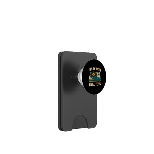 Retro Vinyl Schallplatte – I Play With Real Toys Vinyl LP Schallplatte PopSockets PopWallet für MagSafe Retro Vinyl Schallplatte – I Play With Real Toys Vinyl LP Schallplatte PopSockets PopWallet für MagSafe von Vintage Vinyl Records Lover Gifts
