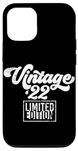 Limitierte Auflage - Vintage 2022 Hülle für iPhone 12/12 Pro Limitierte Auflage - Vintage 2022 Hülle für iPhone 12/12 Pro von Vintage Year of Birth Gifts Apparel & Accessories