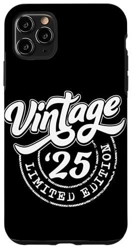 Limitierte Auflage - Vintage 2025 Hülle für iPhone 11 Pro Max Limitierte Auflage - Vintage 2025 Hülle für iPhone 11 Pro Max von Vintage Year of Birth Gifts Apparel & Accessories