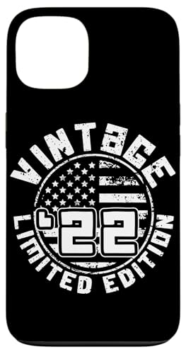 Limitierte Auflage der Flagge der USA - Jahrgang 2022 Hülle für iPhone 13 Limitierte Auflage der Flagge der USA - Jahrgang 2022 Hülle für iPhone 13 von Vintage Year of Birth Gifts Apparel & Accessories