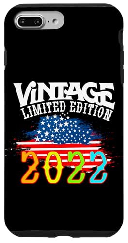 Limitierte Auflage der Flagge der USA - Jahrgang 2022 Hülle für iPhone 7 Plus/8 Plus Limitierte Auflage der Flagge der USA - Jahrgang 2022 Hülle für iPhone 7 Plus/8 Plus von Vintage Year of Birth Gifts Apparel & Accessories