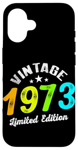 US-amerikanische Flagge, limitierte Auflage, Vintage 1973 Hülle für iPhone 16 US-amerikanische Flagge, limitierte Auflage, Vintage 1973 Hülle für iPhone 16 von Vintage Year of Birth Gifts Apparel & Accessories