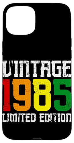 US-amerikanische Flagge, limitierte Auflage, Vintage 1985 Hülle für iPhone 15 Plus US-amerikanische Flagge, limitierte Auflage, Vintage 1985 Hülle für iPhone 15 Plus von Vintage Year of Birth Gifts Apparel & Accessories