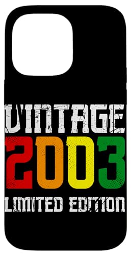 US-amerikanische Flagge, limitierte Auflage, Vintage 2003 Hülle für iPhone 14 Pro Max US-amerikanische Flagge, limitierte Auflage, Vintage 2003 Hülle für iPhone 14 Pro Max von Vintage Year of Birth Gifts Apparel & Accessories