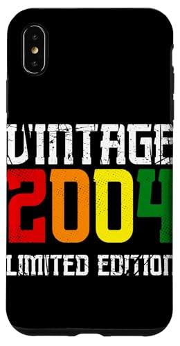 US-amerikanische Flagge, limitierte Auflage, Vintage 2004 Hülle für iPhone XS Max von Vintage Year of Birth Gifts Apparel & Accessories