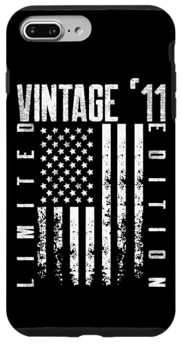 US-amerikanische Flagge, limitierte Auflage, Vintage 2011 Hülle für iPhone 7 Plus/8 Plus US-amerikanische Flagge, limitierte Auflage, Vintage 2011 Hülle für iPhone 7 Plus/8 Plus von Vintage Year of Birth Gifts Apparel & Accessories