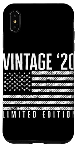 US-amerikanische Flagge, limitierte Auflage – Vintage 2020 Hülle für iPhone XS Max US-amerikanische Flagge, limitierte Auflage – Vintage 2020 Hülle für iPhone XS Max von Vintage Year of Birth Gifts Apparel & Accessories