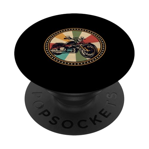 vintage motorrad motorradfahrer bike retro motorrad PopSockets Klebender PopGrip vintage motorrad motorradfahrer bike retro motorrad PopSockets Klebender PopGrip von Vintage motorcycle
