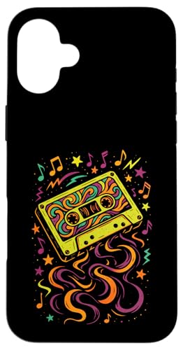 Retro Rock Roll Vinyl Schallplatte Musik Hülle für iPhone 16 Plus Retro Rock Roll Vinyl Schallplatte Musik Hülle für iPhone 16 Plus von Vintage-retro Kasette