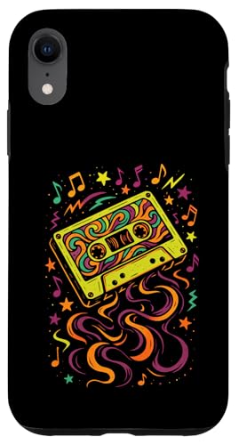 Retro Rock Roll Vinyl Schallplatte Musik Hülle für iPhone XR Retro Rock Roll Vinyl Schallplatte Musik Hülle für iPhone XR von Vintage-retro Kasette