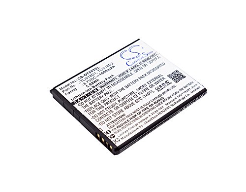 Cameron Sino - Batterie Kompatibel mit Alcatel TLi018D1 (4000 mAh) von Vintrons