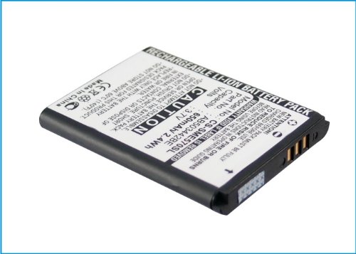 Rechargeable Battery 650mAh for Samsung Black, AB503442BE, SGH-E570, AB503442BEC, SGH-J708, SGH-E578 von Vintrons