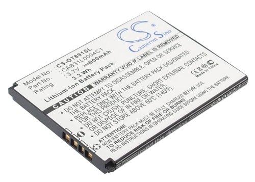 VINTRONS 3.7V Battery for Alcatel CAB31L0000C1, CAB31L0004C1, CAB31Y0004C1, OT-890, One Touch 890D VINTRONS 3.7V Battery for Alcatel CAB31L0000C1, CAB31L0004C1, CAB31Y0004C1, OT-890, One Touch 890D von Vintrons