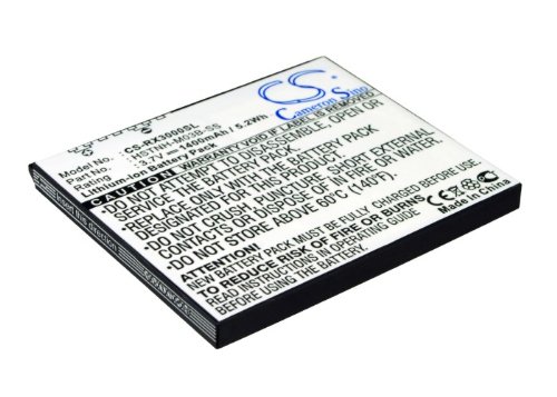 VINTRONS Rechargeable Battery 1400mAh for HP iPaq hx2410, 35H00042-00, iPaq rx3710, HSTNH-M03B-SS, 360136-001 von Vintrons