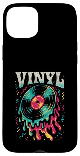 Vinyl - Retro Vintage Schallplatte Plattenspieler Hülle für iPhone 15 Plus Vinyl - Retro Vintage Schallplatte Plattenspieler Hülle für iPhone 15 Plus von Vinyl 70er 60er Soul Music
