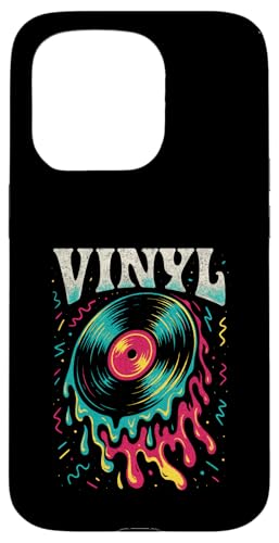 Vinyl - Retro Vintage Schallplatte Plattenspieler Hülle für iPhone 15 Pro Vinyl - Retro Vintage Schallplatte Plattenspieler Hülle für iPhone 15 Pro von Vinyl 70er 60er Soul Music