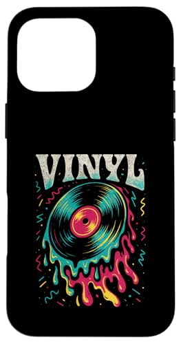 Vinyl - Retro Vintage Schallplatte Plattenspieler Hülle für iPhone 16 Pro Max Vinyl - Retro Vintage Schallplatte Plattenspieler Hülle für iPhone 16 Pro Max von Vinyl 70er 60er Soul Music
