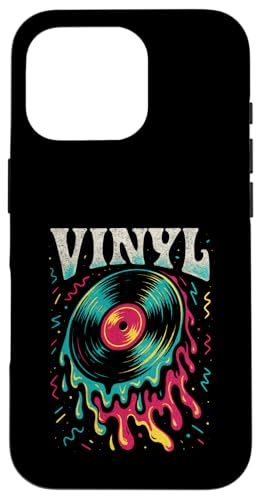 Vinyl - Retro Vintage Schallplatte Plattenspieler Hülle für iPhone 16 Pro Vinyl - Retro Vintage Schallplatte Plattenspieler Hülle für iPhone 16 Pro von Vinyl 70er 60er Soul Music