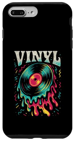 Vinyl - Retro Vintage Schallplatte Plattenspieler Hülle für iPhone 7 Plus/8 Plus Vinyl - Retro Vintage Schallplatte Plattenspieler Hülle für iPhone 7 Plus/8 Plus von Vinyl 70er 60er Soul Music