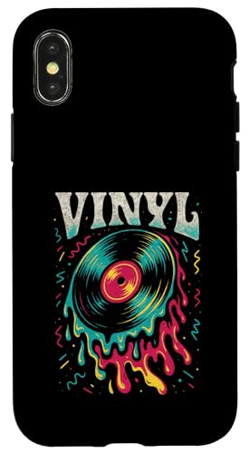 Vinyl - Retro Vintage Schallplatte Plattenspieler Hülle für iPhone X/XS Vinyl - Retro Vintage Schallplatte Plattenspieler Hülle für iPhone X/XS von Vinyl 70er 60er Soul Music