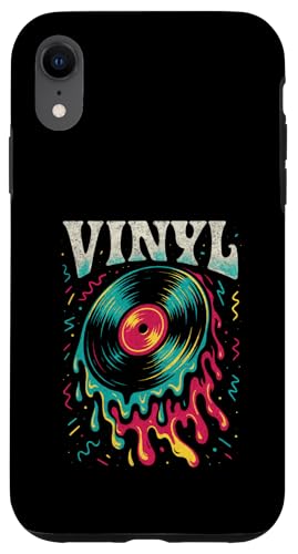 Vinyl - Retro Vintage Schallplatte Plattenspieler Hülle für iPhone XR Vinyl - Retro Vintage Schallplatte Plattenspieler Hülle für iPhone XR von Vinyl 70er 60er Soul Music