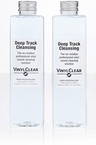 Professioneller und antistatischer Vinyl-Schallplatten & LP-Reiniger (500ml), Reinigungslösung für Schallplatten von Vinyl Clear