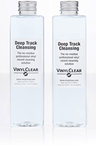 Professioneller und antistatischer Vinyl-Schallplatten & LP-Reiniger (500ml), Reinigungslösung für Schallplatten von Vinyl Clear