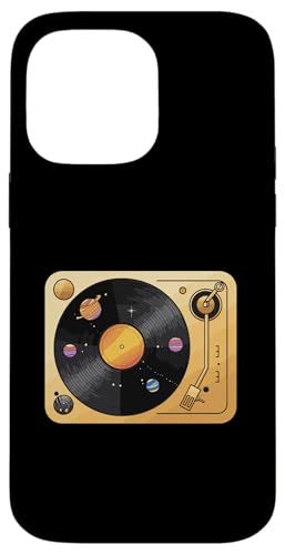 Plattenspieler aus Vinyl mit Planeten-Motiv Hülle für iPhone 14 Pro Max Plattenspieler aus Vinyl mit Planeten-Motiv Hülle für iPhone 14 Pro Max von Vinyl Cosmic Planetary Music Vibes Record Universe