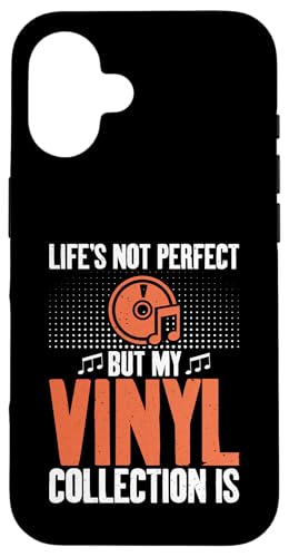 Life's Not Perfect But My Vinyl Collection Is Vinyl Records Hülle für iPhone 16 Life's Not Perfect But My Vinyl Collection Is Vinyl Records Hülle für iPhone 16 von Vinyl Gifts