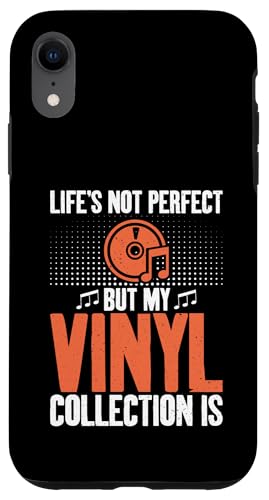 Life's Not Perfect But My Vinyl Collection Is Vinyl Records Hülle für iPhone XR Life's Not Perfect But My Vinyl Collection Is Vinyl Records Hülle für iPhone XR von Vinyl Gifts