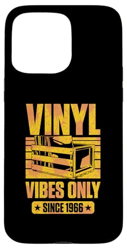 Geburtstag für Plattensammler Vinyl Vibes erst seit 1966 Hülle für iPhone 15 Pro Max Geburtstag für Plattensammler Vinyl Vibes erst seit 1966 Hülle für iPhone 15 Pro Max von Vinyl Record Collecting Girl Birthday Party Supply