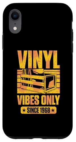 Geburtstag für Plattensammler Vinyl Vibes erst seit 1968 Hülle für iPhone XR Geburtstag für Plattensammler Vinyl Vibes erst seit 1968 Hülle für iPhone XR von Vinyl Record Collecting Girl Birthday Party Supply
