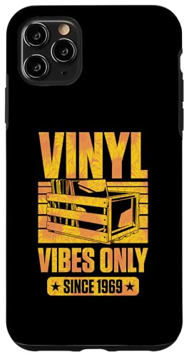 Geburtstag für Plattensammler Vinyl Vibes erst seit 1969 Hülle für iPhone 11 Pro Max von Vinyl Record Collecting Girl Birthday Party Supply