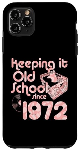 Keeping It Old School Since 1972 Year Box of Vinyl Records Hülle für iPhone 11 Pro Max Keeping It Old School Since 1972 Year Box of Vinyl Records Hülle für iPhone 11 Pro Max von Vinyl Record Collecting Girl Birthday Party Supply
