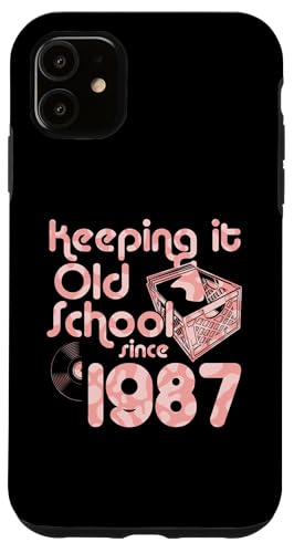 Keeping It Old School Since 1987 Year Box Of Vinyl Records Hülle für iPhone 11 Keeping It Old School Since 1987 Year Box Of Vinyl Records Hülle für iPhone 11 von Vinyl Record Collecting Girl Birthday Party Supply