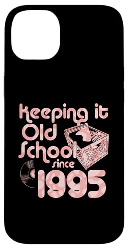 Keeping It Old School Since 1995 Year Box of Vinyl Records Hülle für iPhone 14 Plus Keeping It Old School Since 1995 Year Box of Vinyl Records Hülle für iPhone 14 Plus von Vinyl Record Collecting Girl Birthday Party Supply