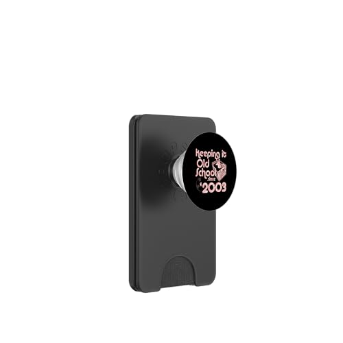 Keeping It Old School Since 2003 Year Box of Vinyl Records PopSockets PopWallet für MagSafe Keeping It Old School Since 2003 Year Box of Vinyl Records PopSockets PopWallet für MagSafe von Vinyl Record Collecting Girl Birthday Party Supply