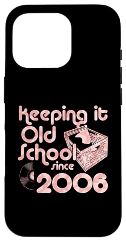 Keeping It Old School Since 2006 Year Box of Vinyl Records Hülle für iPhone 16 Pro Keeping It Old School Since 2006 Year Box of Vinyl Records Hülle für iPhone 16 Pro von Vinyl Record Collecting Girl Birthday Party Supply