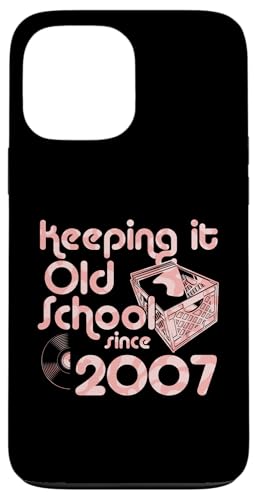 Keeping It Old School Since 2007 Year Box of Vinyl Records Hülle für iPhone 13 Pro Max Keeping It Old School Since 2007 Year Box of Vinyl Records Hülle für iPhone 13 Pro Max von Vinyl Record Collecting Girl Birthday Party Supply