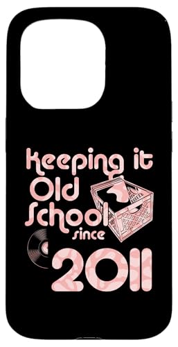 Keeping It Old School Since 2011 Year Box of Vinyl Records Hülle für iPhone 15 Pro Keeping It Old School Since 2011 Year Box of Vinyl Records Hülle für iPhone 15 Pro von Vinyl Record Collecting Girl Birthday Party Supply