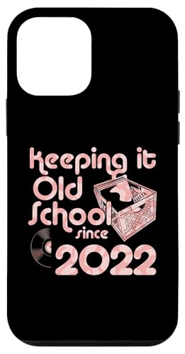 Keeping It Old School Since 2022 Year Box of Vinyl Records Hülle für iPhone 12 mini Keeping It Old School Since 2022 Year Box of Vinyl Records Hülle für iPhone 12 mini von Vinyl Record Collecting Girl Birthday Party Supply