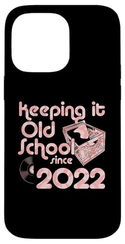 Keeping It Old School Since 2022 Year Box of Vinyl Records Hülle für iPhone 14 Pro Max Keeping It Old School Since 2022 Year Box of Vinyl Records Hülle für iPhone 14 Pro Max von Vinyl Record Collecting Girl Birthday Party Supply