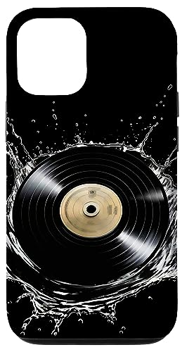 Hülle für iPhone 12/12 Pro Schallplatte 80er 90er Musik DJ Musiker Vinyl Player von Vinyl Record LP Musical Music Lover