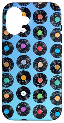 Hülle für iPhone 16 Retro Vinyl Schallplatte LP Musik Kunst DJ Musiker Stil Grafik Hülle für iPhone 16 Retro Vinyl Schallplatte LP Musik Kunst DJ Musiker Stil Grafik von Vinyl Record Music Album Lovers Ideas