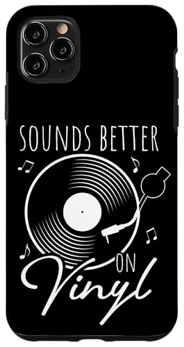SOUNDS BETTER ON Vinyl Schallplatte Retro DJ Hülle für iPhone 11 Pro Max SOUNDS BETTER ON Vinyl Schallplatte Retro DJ Hülle für iPhone 11 Pro Max von Vinyl Schallplatte Retro DJ Motiv
