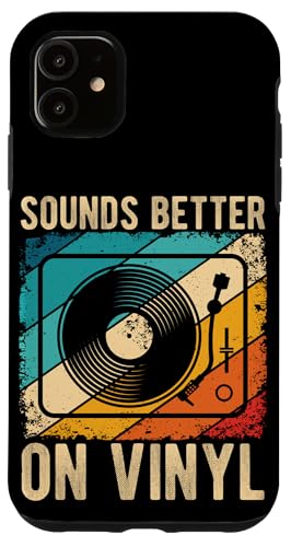 SOUNDS BETTER ON Vinyl Schallplatte Retro DJ Hülle für iPhone 11 SOUNDS BETTER ON Vinyl Schallplatte Retro DJ Hülle für iPhone 11 von Vinyl Schallplatte Retro DJ Motiv