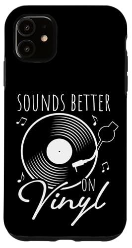 SOUNDS BETTER ON Vinyl Schallplatte Retro DJ Hülle für iPhone 11 SOUNDS BETTER ON Vinyl Schallplatte Retro DJ Hülle für iPhone 11 von Vinyl Schallplatte Retro DJ Motiv