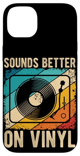 SOUNDS BETTER ON Vinyl Schallplatte Retro DJ Hülle für iPhone 14 Plus SOUNDS BETTER ON Vinyl Schallplatte Retro DJ Hülle für iPhone 14 Plus von Vinyl Schallplatte Retro DJ Motiv