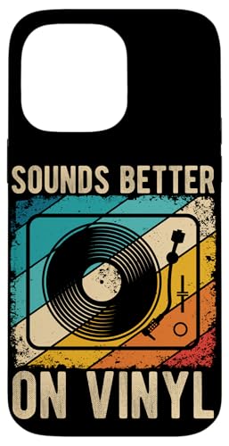 SOUNDS BETTER ON Vinyl Schallplatte Retro DJ Hülle für iPhone 14 Pro Max SOUNDS BETTER ON Vinyl Schallplatte Retro DJ Hülle für iPhone 14 Pro Max von Vinyl Schallplatte Retro DJ Motiv
