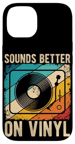 SOUNDS BETTER ON Vinyl Schallplatte Retro DJ Hülle für iPhone 14 SOUNDS BETTER ON Vinyl Schallplatte Retro DJ Hülle für iPhone 14 von Vinyl Schallplatte Retro DJ Motiv